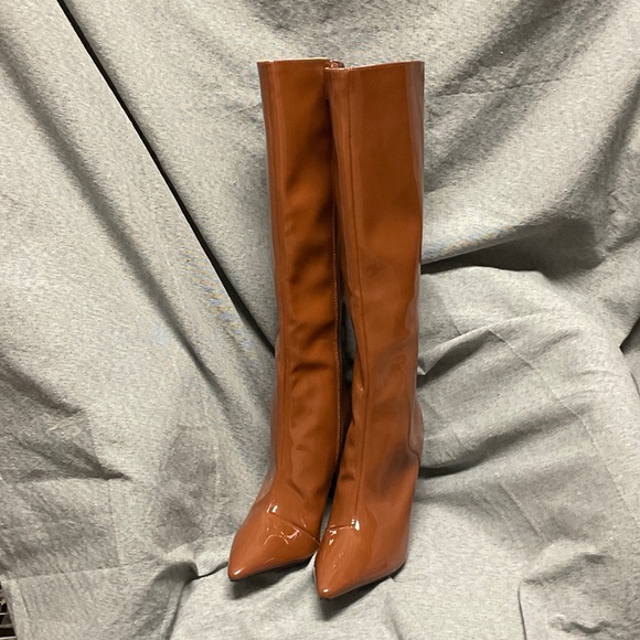 INC International Concepts Shoes - INC International Concepts Tan Over the Knee Boots